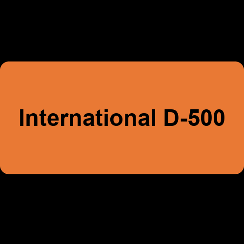 International D-500